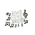 thumbnail image 5 of LZBRDY 1 Set Musical Notes Embossing Cutting Dies for Card Making Scrapbooking Birthday Thanksgiving Christmas Craft Die Cuts Stencil, 5 of 5