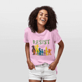 thumbnail image 2 of Save P.B.S Resist Rainbow Character Graphic Tee, Protest T Shirt, Hands-Off Tee, Retro Public Broadcasting Service Tee, 2 of 6