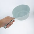 thumbnail image 3 of MLINS Plastic Water Ladle for Home Use with Ergonomic Handle Assorted Color Large Capacity 2pcs, 3 of 8