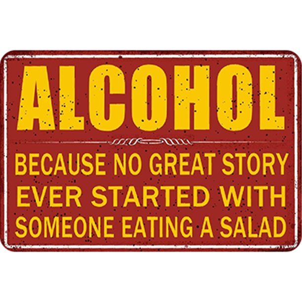 Placa Metal Vintage Pintura Hierro Rectangular Con Alcohol Arte Pared Del 30x20cm