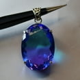 thumbnail image 6 of A+ Certified 117.60 Ct Natural Bi-Color Tourmaline Oval Cut Gemstone Pendant, 6 of 9