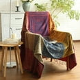 thumbnail image 2 of Boho Throw Blanket,NKTIER Sofa Cotton Blanket Boho Chair Cover Bed Sofa Soft Chair Cover Soft Cotton Tapestry Office Home Decoration, 2 of 7