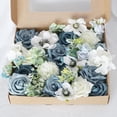 thumbnail image 2 of Caja combinada de flores artificiales, de de besos para , Baby Shower, decoración de DIY, 2 of 8