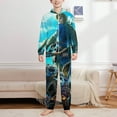 thumbnail image 2 of The Legend of Zelda Hooded Union Suit Pajama Onesie Blanket Sleeper, 2 of 7