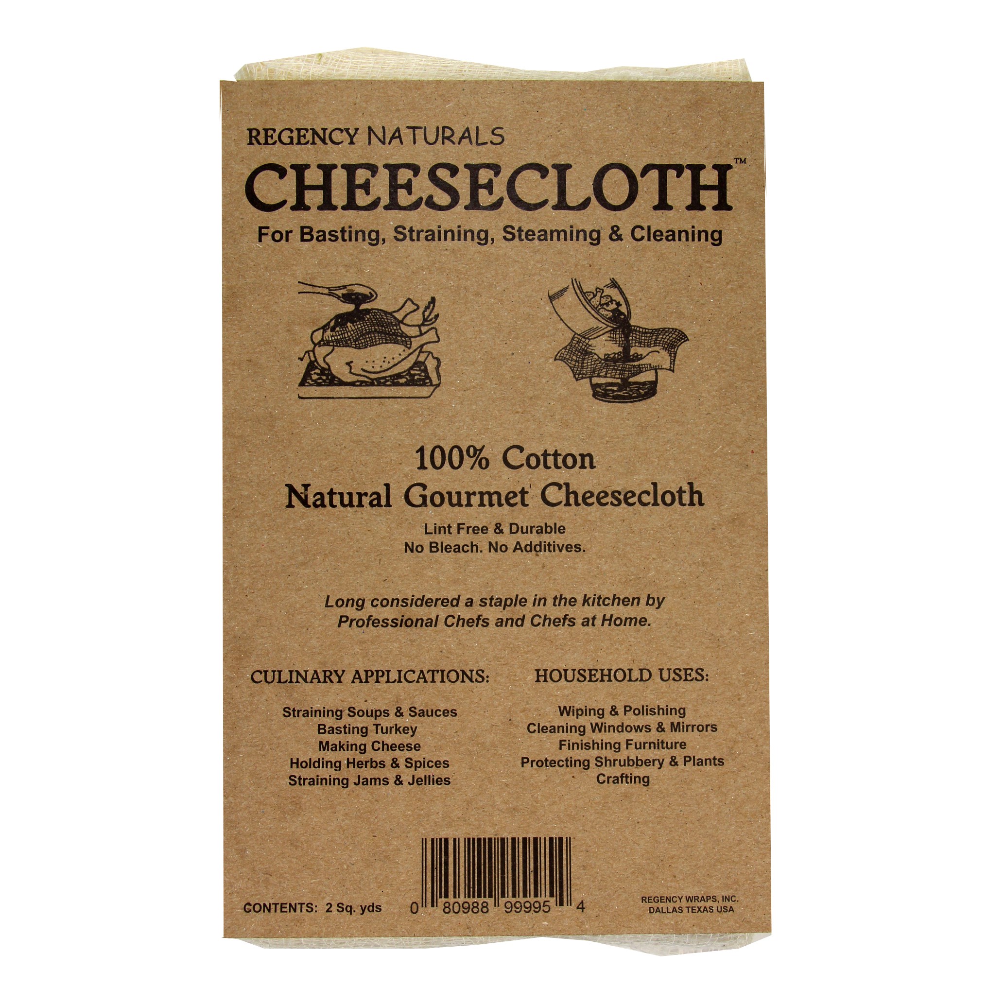 Regency Natural Cheesecloth 2 Yard Walmart Com Walmart Com