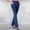 Blue, variant on successthop Dress Pants Work Office Business Casual for Women Solid Color Ruched Stretchy Casual Dressy Pants High Waisted Straight Leg Pull On Skinny Trousers with Pockets Gray S