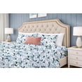 thumbnail image 4 of Where the Polka Dots Roam Peacock Sheets Twin Bedding Set - Super Soft 3 Piece Peacock Bed Sheets for Kids & Teens with Fitted Sheet, Flat Sheet & Pillowcase - Colorful Peacock Bedding & Room Décor, 4 of 11