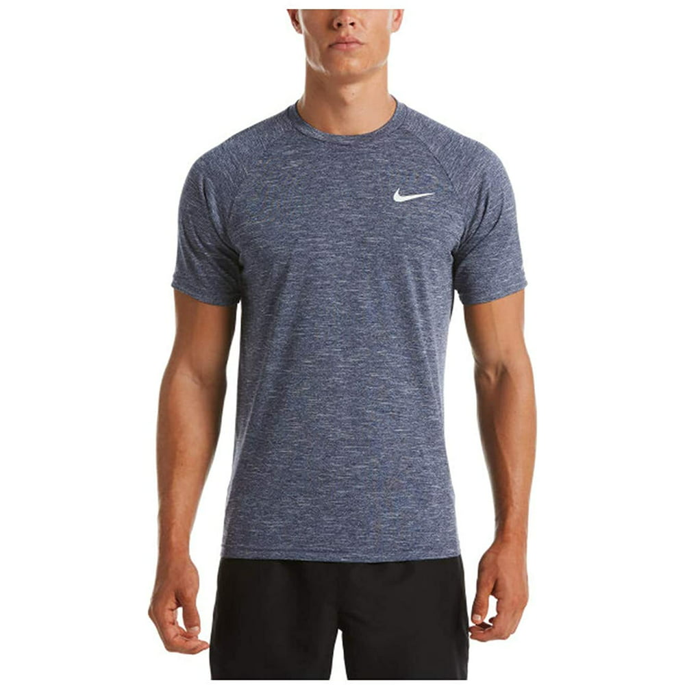 Nike - Nike Dry-Fit Heather Short Sleeve Hydroguard T-Shirt UPF 40 ...