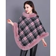 thumbnail image 2 of ZhangBaoLin Women Shawl Wrap Cardigan Poncho Cape Thick Sweater Coat Winter Wool Shawl, 2 of 6