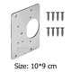 thumbnail image 5 of Gabinete Armario Muebles Cajón Ventana Acero Bisagra Reparación Placa Hardware Tmvgtek Oficina Multiescena Multifunción, 5 of 5