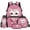 Coffee Cat, variant on 4Pcs Daisy Capybara Kids Backpack Set for Boys, Padded Strap Bookbag with Insulated Water Bottle, Water Bottle Cover and Lunch Box, Great Choice for Elementary School Boys
