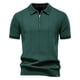 thumbnail image 1 of pstuiky camisetas para hombre, Suéter informal de manga corta con cuello vuelto, cómodo y liso para hombre camisas casuales para hombre s, 1 of 3