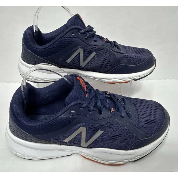 New Balance Mens 517 V2 Shoes Sneaker MX517LN2 Navy Athletic Running 9.5 4E WIDE