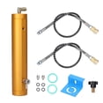 thumbnail image 1 of TFixol High-Pressure Air Filter with 30Mpa Capacity, Aluminum Orange Design, 8mm Quick Connect, 300mm Length, Includes Hoses and Mounting Kit, 1 of 6