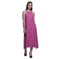 thumbnail image 1 of Bimba Robe de Plage Dos Nu à Col Halter pour Femmes, Soirée d'Été-medium, 1 of 6