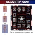 thumbnail image 5 of Veterans Gifts Blanket, Vietnam Veteran Gifts, Veteran Gifts for Men, Navy/Army/Air Force Veteran Gifts for Men, Proud Patriotic Veterans, Gifts for Veterans Throw Blanket 60”x50”, 5 of 5