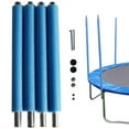 thumbnail image 1 of Liquidation! Poteaux de Remplacement pour Trampoline Accessoires de Trampoline avec Manchon en Mousse 4 Poteaux de Trampoline Anti-Collision Pièces de Trampoline Extérieur Bleu, 1 of 5