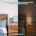 thumbnail image 5 of Leopard in Flower Shrubs Table Lamp with USB Port LED Warm Light Lamp Night Light Home Decor, 5 of 7