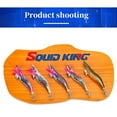 thumbnail image 5 of Explosive hook 2023 10g/15g/19g Jigs Fishing tackle 3.0# Hook Squid  hook Wood shrimp lures Fishing bait Octopus lure 15G-3.0 HOOK J, 5 of 8