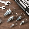 thumbnail image 5 of Uxcell Spring Plunger with Pull Ring, Carbon Steel Pull Ring Indexing Plunger Retractable Spring Manual Plungers for Mould M10x1.5 2, 5 of 7
