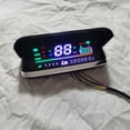 thumbnail image 3 of LEFU for Electric Bike LCD Display 48-72V Wide Screen Speedometer for Ebike Scooter Motor Digital Meter Tram Assembly Repair 6-Pin Interface without Windshield Cover, 3 of 8