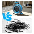 thumbnail image 5 of Hongyi 35ft Heavy Duty Extension Cord Reel with 4-Outlet for Outdoor, 14AWG/3C, SJTW Cable, Blue, 5 of 9