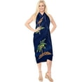 thumbnail image 3 of HAPPY BAY Womens Summer Wrap Beach Swimsuit Cover Up Bikini Pareo Swimwear Sarong Wraps For Women One Size Strobe_X885, 3 of 5
