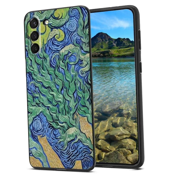 Compatible with Samsung Galaxy S21 FE Phone Case, Vincent-van-Gogh-1-2 Case Men Women, Flexible Silicone Shockproof Case for Samsung Galaxy S21 FE