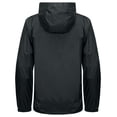 thumbnail image 2 of Men's Packable Rain Jacket Windbreaker Waterproof Lightweight Rain Coat with Hood for Golf Cycling Hiking Gray XL, 2 of 7