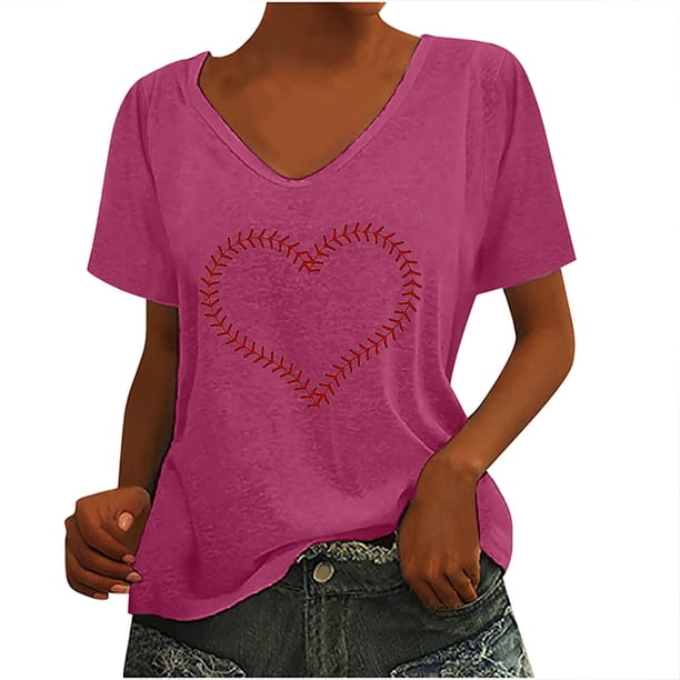Camiseta sin mangas con cuello en V y estampado informal elegante para mujer OAVQHLG3B Store lin121212