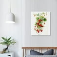 thumbnail image 3 of ONETECH Kitchen Wall Art Fruit Posters Prints Strawberry Pineapple Avocado Pictures Watercolor Canvas Wall decor, 3 of 4
