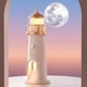 thumbnail image 5 of Luces Nocturnas con Proyección de Luna y , Lámpara de Noche Ambiental con Temporizador Regulable, Música Bluetooth, Regalo de Cumpleaños y Navidad, 5 of 5
