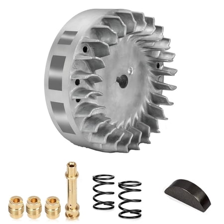 Aluminium Flywheel 10krpm Fit for Predator 212cc 200cc 224cc Non Hemi Ghost 69730 69736 196cc BSP Tilly Engine Coleman Mini Bike CT200U BT200X CT200U-EX GX160 GX200 6.5HP Minibike Performance Parts