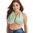thumbnail image 5 of Towel Bra Bath Towel Hanging Neck Wrapped Bra Big Chest Hanging Neck Breastfeeding Towel Bra Bralette Top Bandeau Top Tops, 5 of 5
