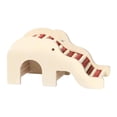 thumbnail image 3 of DOLITY Hamster Climbing Toy Hideout Funny Hide and Seek Toy Hideaway Hamster House wood and red, 3 of 8