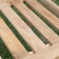 thumbnail image 5 of Ash & Ember Grade A Teak 2 Pack Classic Stacking Armchairs, Weather Resistant Patio Lounge Chair for Deck, Porch, or Backyard, Gently Curved Seat and Back with Vertical Slats, Indoor Outdoor Use, 5 of 6