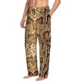 thumbnail image 2 of Snake Skin Pattern Men'S Pajama Pants Soft Sleep Lounge Pants Pjs Bottoms With Pockets Medium, 2 of 6
