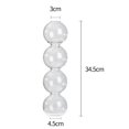 thumbnail image 3 of Florero de botella transparente Macarena Talla L, 3 of 8