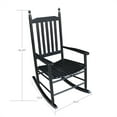 thumbnail image 2 of Rocking Chair, All Weather and Waterproof Rocking Chair for Outdoor and Indoor, Oversize Design, 2 of 7