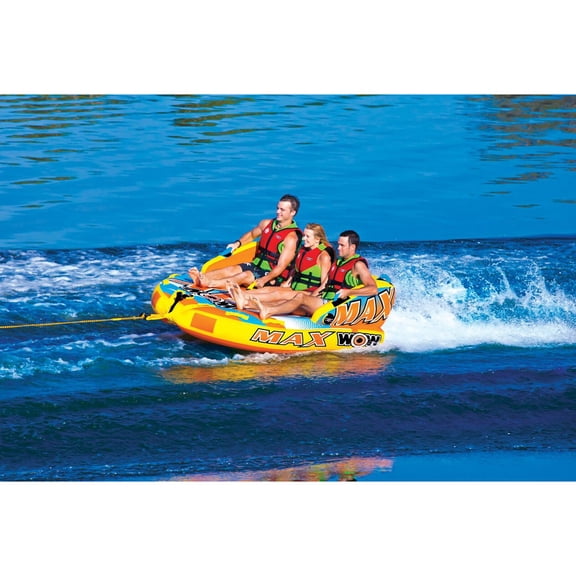WOW Max 3 Person Towable World of Sports Water Fun