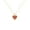 Rose, variant on Pure Elegance Heart Shape Full Pave Ruby Gemstone 925 Sterling Silver 14K White Gold Over Pendant Necklace For Women