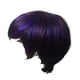 thumbnail image 1 of Peluca de mujer europea y americana con cabello corto y liso, con mecanismo de selección de color y fibra química, cobertura completa., 1 of 4