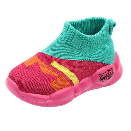 

Toddler Baby Girls Spring and Autumn Sports Shoes Cute Bling Wing Scale Single Shoes Children s Casual Anti-skid Sports Shoes