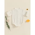thumbnail image 3 of Bagilaanoe Newborn Baby Boy Rompers Long Sleeve Bodysuits 3M 6M 12M 18M Infant Casual One Piece Short Jumpsuit, 3 of 6