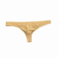 thumbnail image 4 of Sakmal Butt Lifting Panties for Women Thong Plus Size Cheeky Panties Stretch Beige Ladies Underwear L, 4 of 5