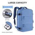 thumbnail image 3 of Mochila de viaje coowoz grande para mujeres y hombres con compartimento para portátil, 3 of 5