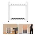 thumbnail image 5 of ToppiJoy Adjustable Floor Stand Pool Stick Holder Double-Tier Vertical Pool Cue Racks for Bar, Billiard Room, Game Room, Club and Gym (White, 20 Holes), 5 of 23