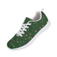 thumbnail image 5 of Chririnla Mesh Running Shoes for Gym, Breathable Lace Up Running Sneakers for Womens, Christmas Fairy Lights Pattern, 5 of 11