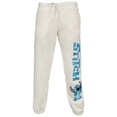 thumbnail image 1 of Disney Lilo  and  Stitch Winky Face Junior's Joggers-Medium, 1 of 5