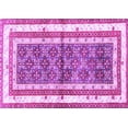 thumbnail image 1 of Ahgly Company Indoor Rectangle Persian Purple Traditional Area Rugs, 8' x 10', 1 of 4